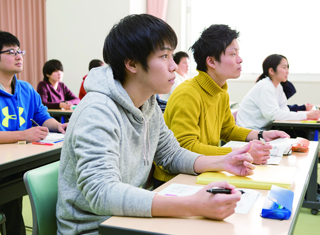 将来を見据えた講義も充実