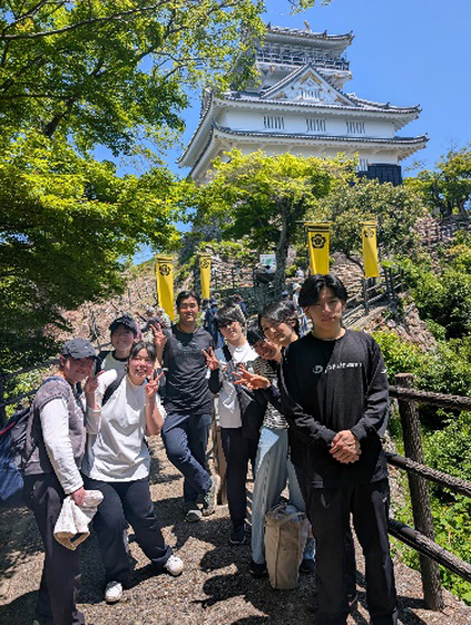 ゼミ活動で金華山登山