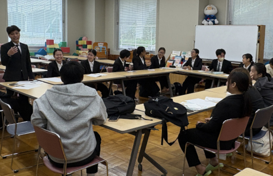 留学生の交流会の様子