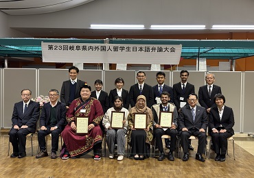 第23回岐阜県内外国人日本語弁論大会に出場しました
