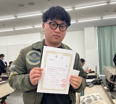 地域貢献事業成果報告会　学長賞 !!