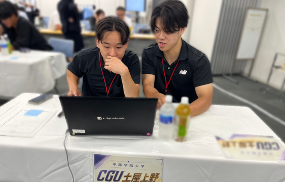 決してあきらめないところが、人間福祉生の長所です